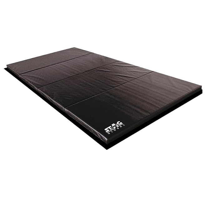 STAG Multi-Purpose Foldable Fitness MAT 180 CM X 60 CM X 20 MM | Use as Tumbling mat, Gymnastics mat, Crash pad | Thick Foam | for Both Men and Women