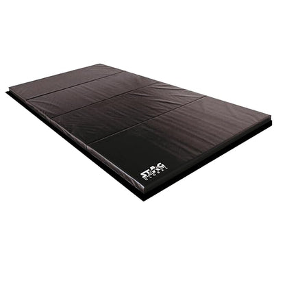 STAG Multi-Purpose Foldable Fitness MAT 180 CM X 60 CM X 20 MM | Use as Tumbling mat, Gymnastics mat, Crash pad | Thick Foam | for Both Men and Women