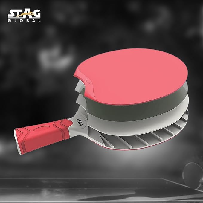 Stag Global Outdoor Playsets |Table Tennis Rackets and 3 T.T Balls Included | Playset