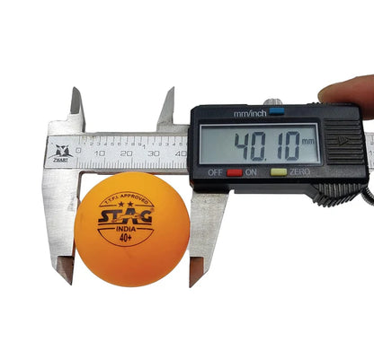 Stag Global 2 Star Plastic Table Tennis Ball Orange Available Pack Of 6