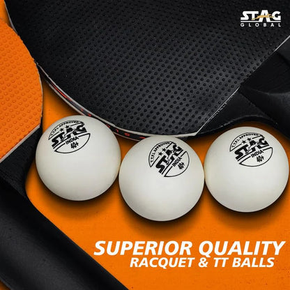 STAG Global Series 2 Table Tennis Playset (2 Racquets & 3 Balls)