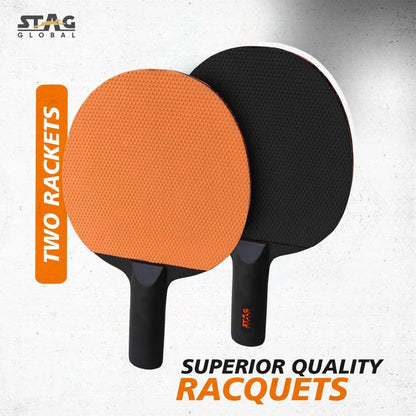 STAG Global Series 2 Table Tennis Playset (2 Racquets & 3 Balls)
