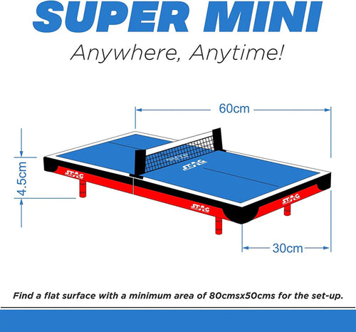 Stag Global Supermini Fun Table Tennis Table