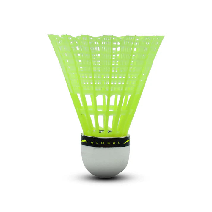 STAG GLOBAL 10 Nylon Shuttlecock For Beginners || Box 1 || (Pack of 10)