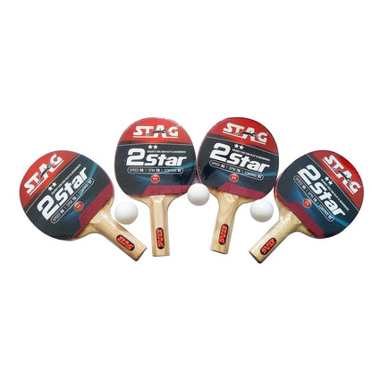 Stag Global 2 Star Playset Table Tennis (T.T) Racket