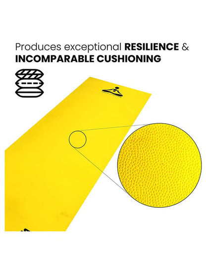 STAG YOGA MANTRA PLAIN MAT WITH BAG, 8MM THICKNESS