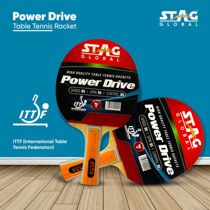 Stag Global Power Drive Table Tennis Racket