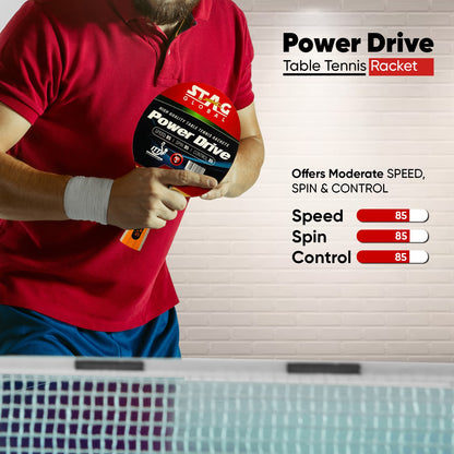 Stag Global Power Drive Table Tennis Racket