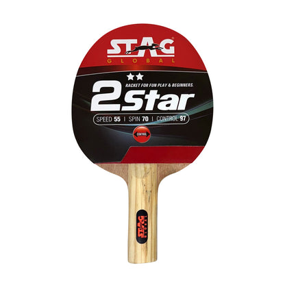 Stag 2 Star Table Tennis (T.T) Racket