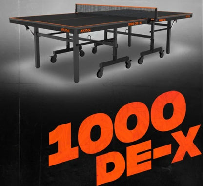 Stag Table Tennis Table 1000DE-X 25mm Black